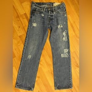 Hollister Balboa Classic Straight Denim Jeans Men's Size 28/30